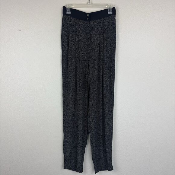 Vtg 90s Marsha Brander Componix 2 Piece Set Floral Polka Dots Pants Top 10 M - Picture 2 of 16